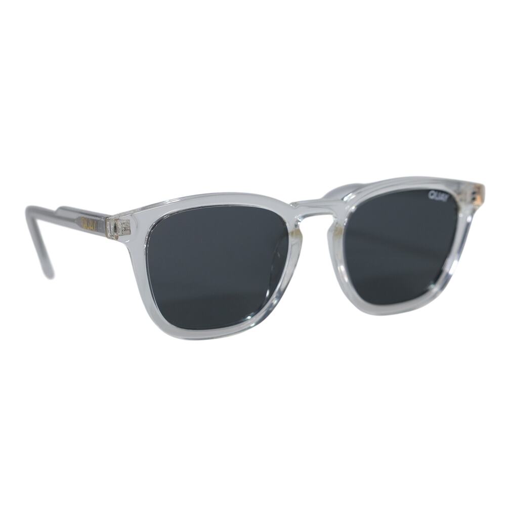 Quay Australia JACKPOT Round Sunglasses - Clear / Smoke - NWT - Picture 6 of 10